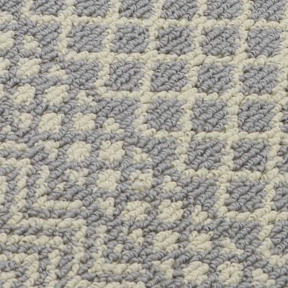 JVL Everley Grey Indoor Washable Rug 80 x 120cm Image 5