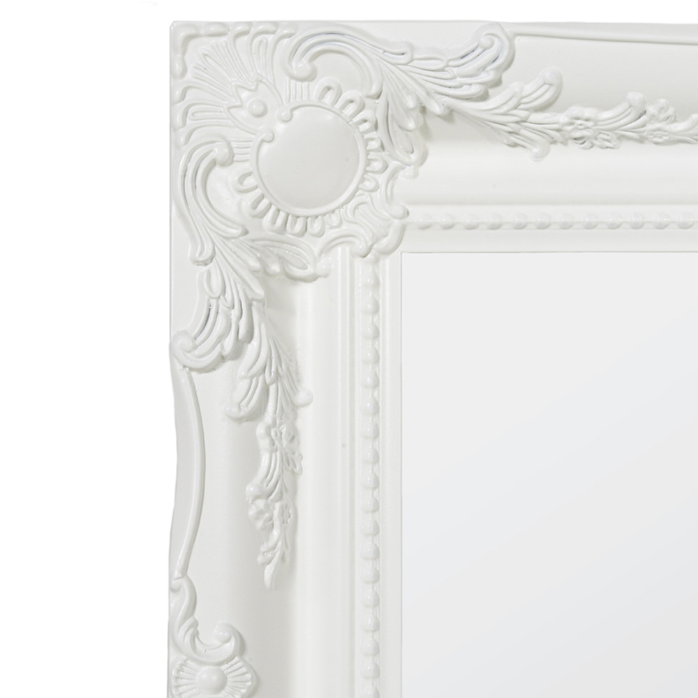 MirrorOutlet Hamilton White Shabby Chic Wall Mirror 167 x 45cm Image 6