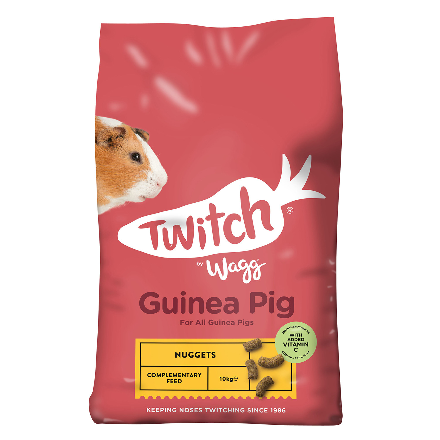 Wagg Twitch Small Breed Guinea Pig Feed 10Kg Image