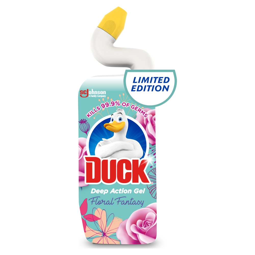 Duck Floral Fantasia Toilet Liquid Gel 750ml Image 1