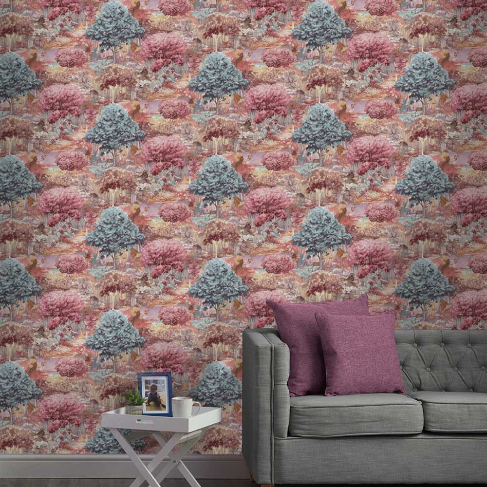 Holden Decor Astrology Pink Wallpaper Image 3
