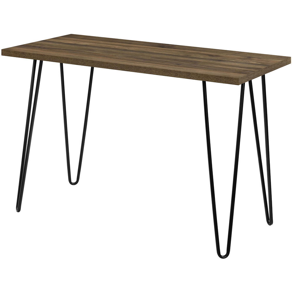 Dorel Owen Retro Laptop Desk Walnut Image 4