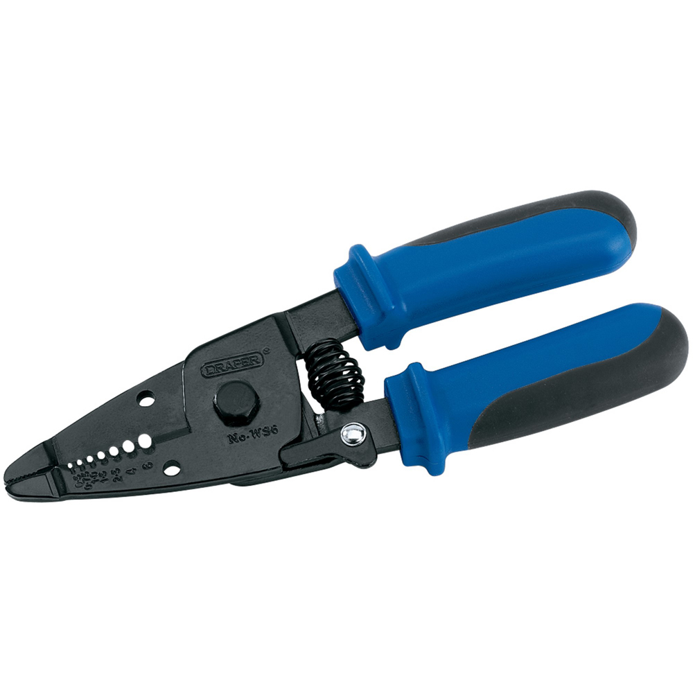 Draper 150mm Spring Loaded Wire Stripper Image 1