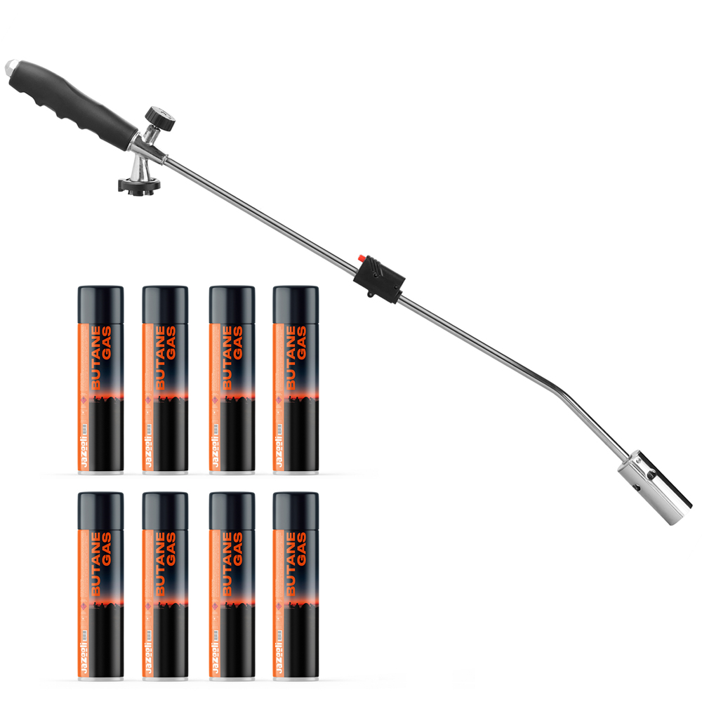 Hardys Handheld Gas Weed Burner with 4 Cannisters Image 8