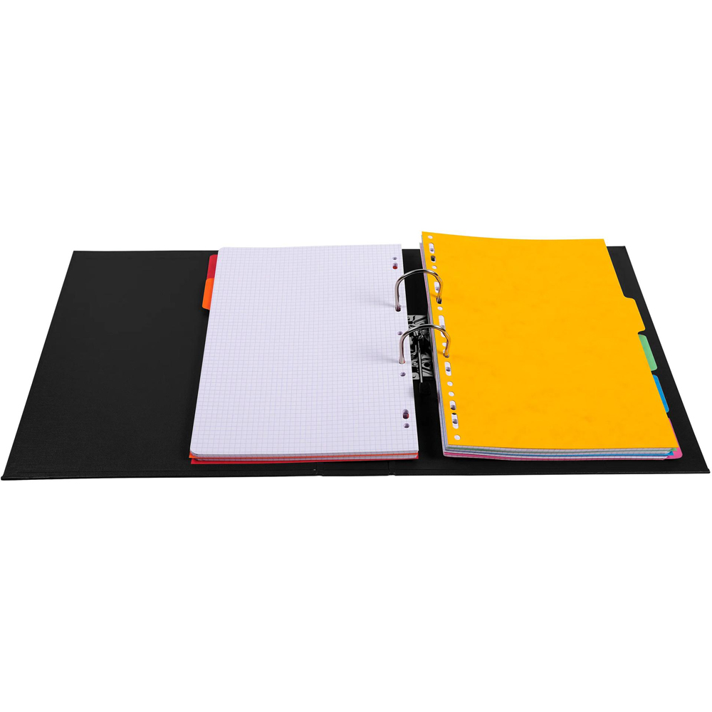 Exacompta PremTouch A4 Black PVC Lever Arch File 10 Pack Image 3