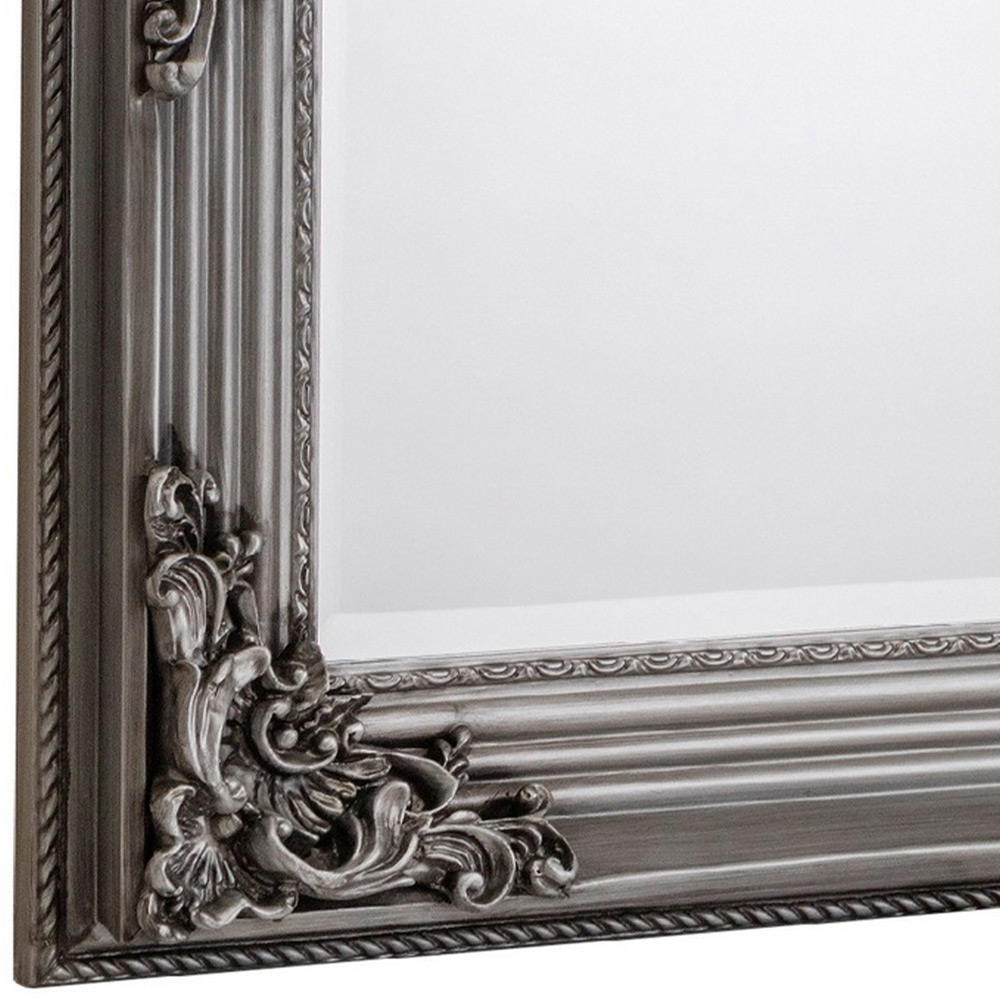 Julian Bowen Rococo Pewter Lean-To Dressing Mirror Image 3