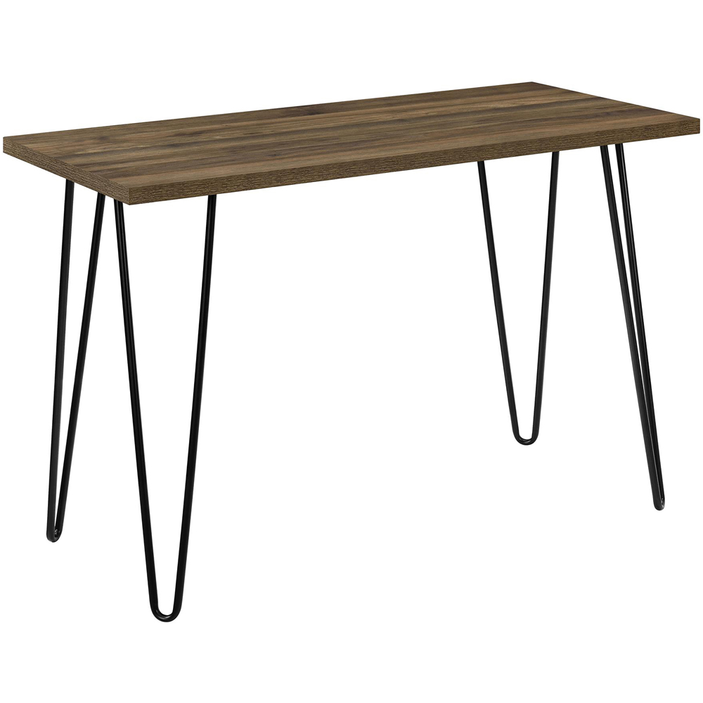 Dorel Owen Retro Laptop Desk Walnut Image 2
