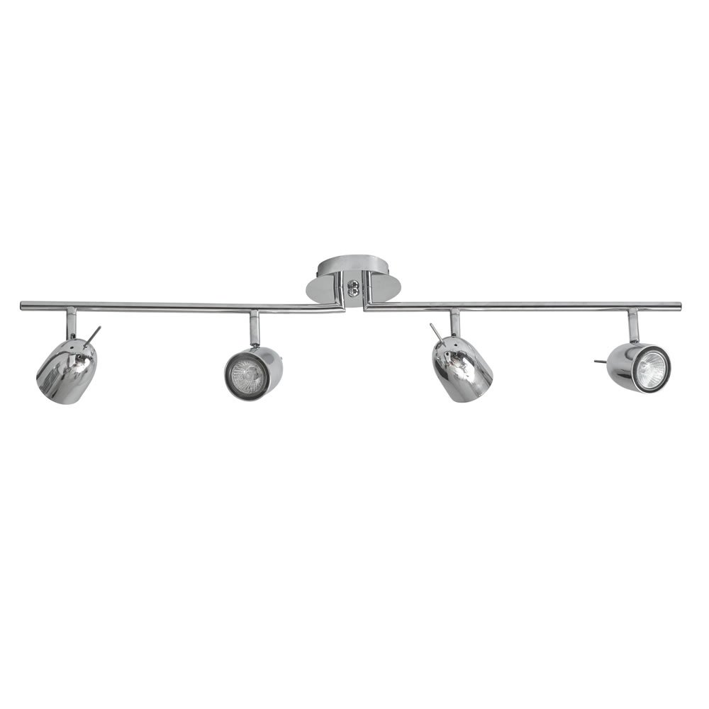 Wilko Silver Spotlight Ceiling Light Image 1