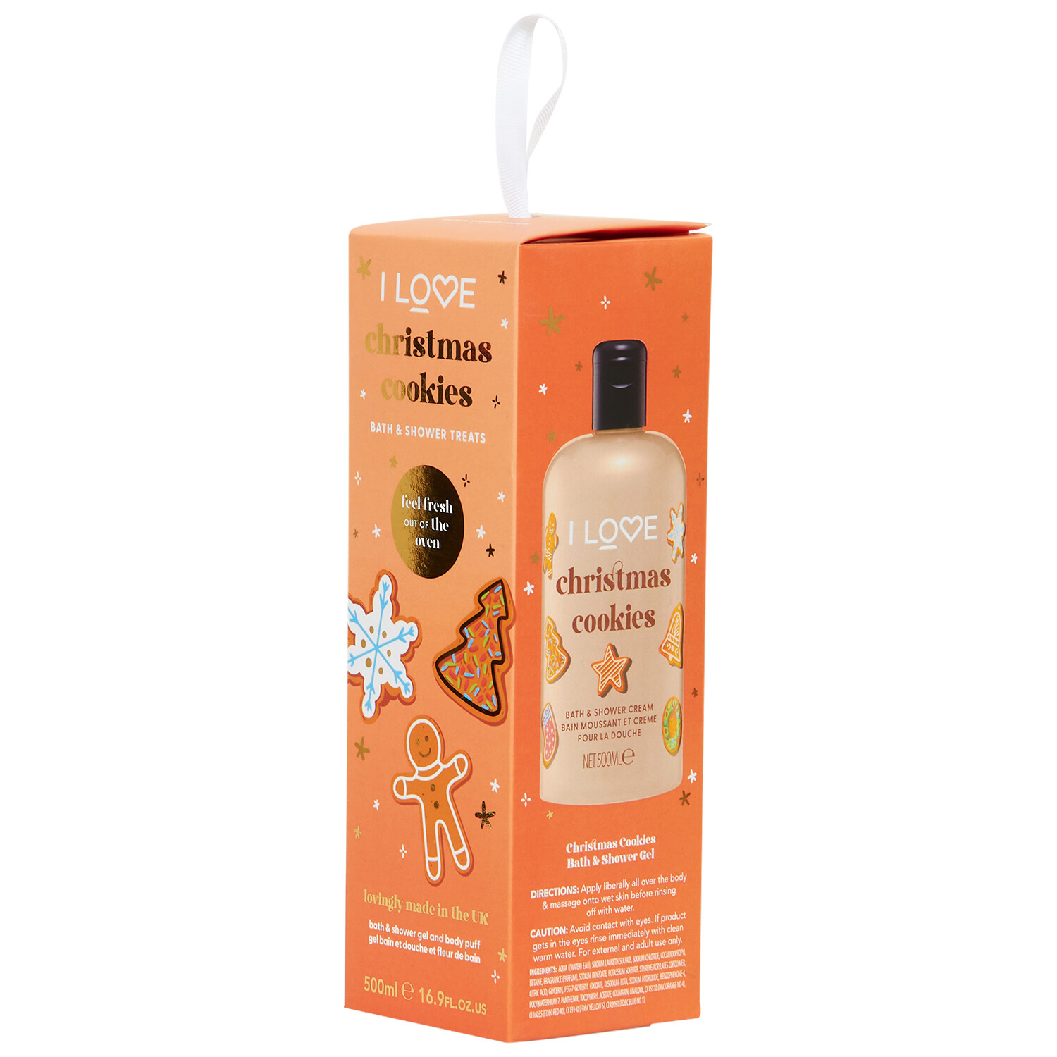 Christmas Cookie Scent Bathtime Treat - Orange Image 4