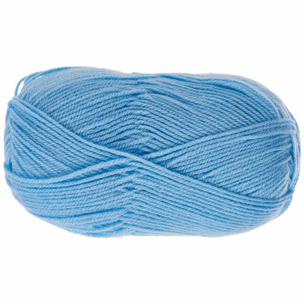Wilko Double Knit Yarn Mid Blue 100g Image 4