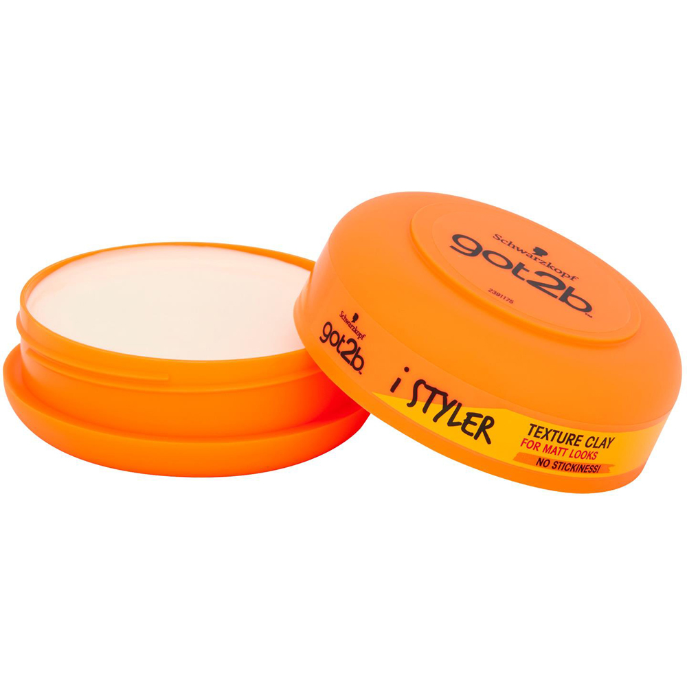 Got2b iStylers Texture Clay for Matte Styles 75ml 3 Pack Image 3