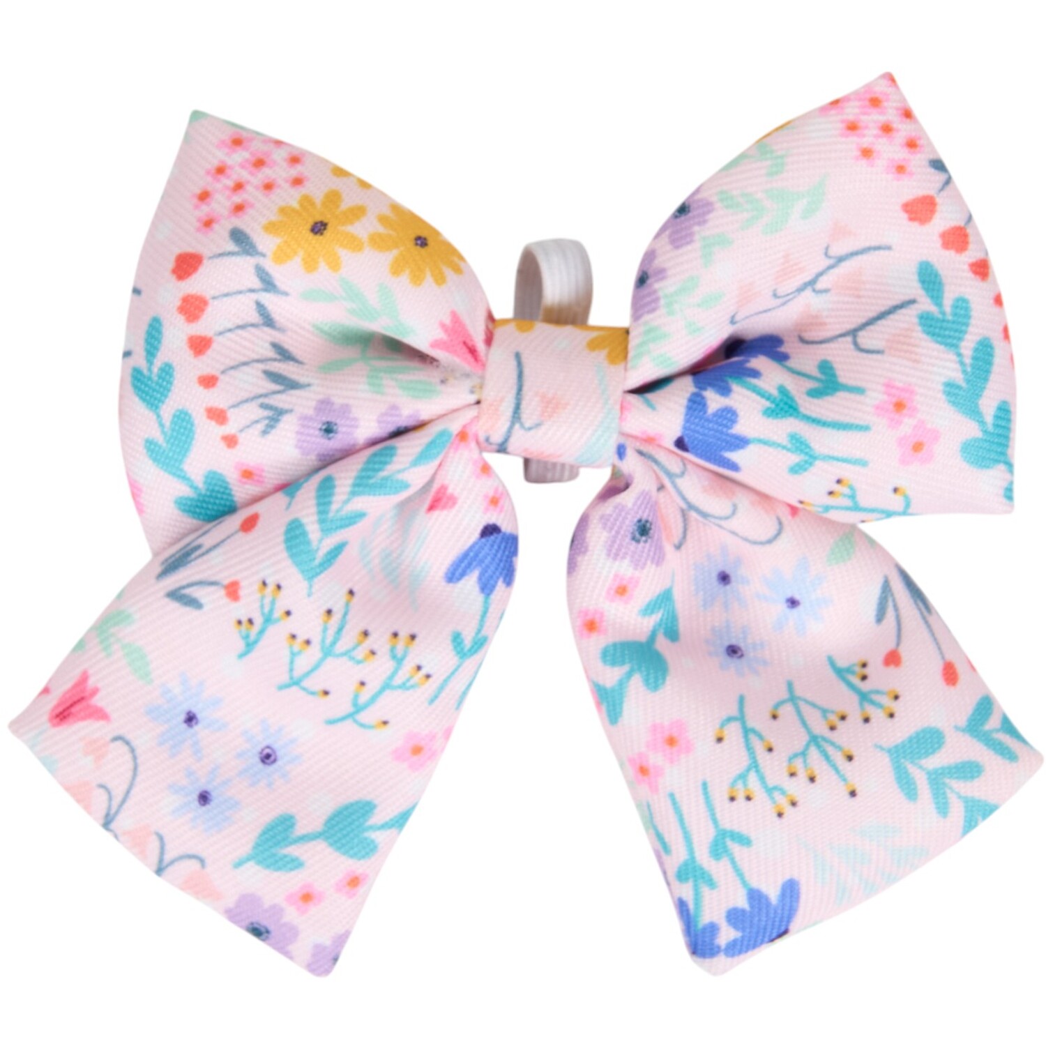 Pack of 3 Wildflower Dog Bows Multicolour Image 5