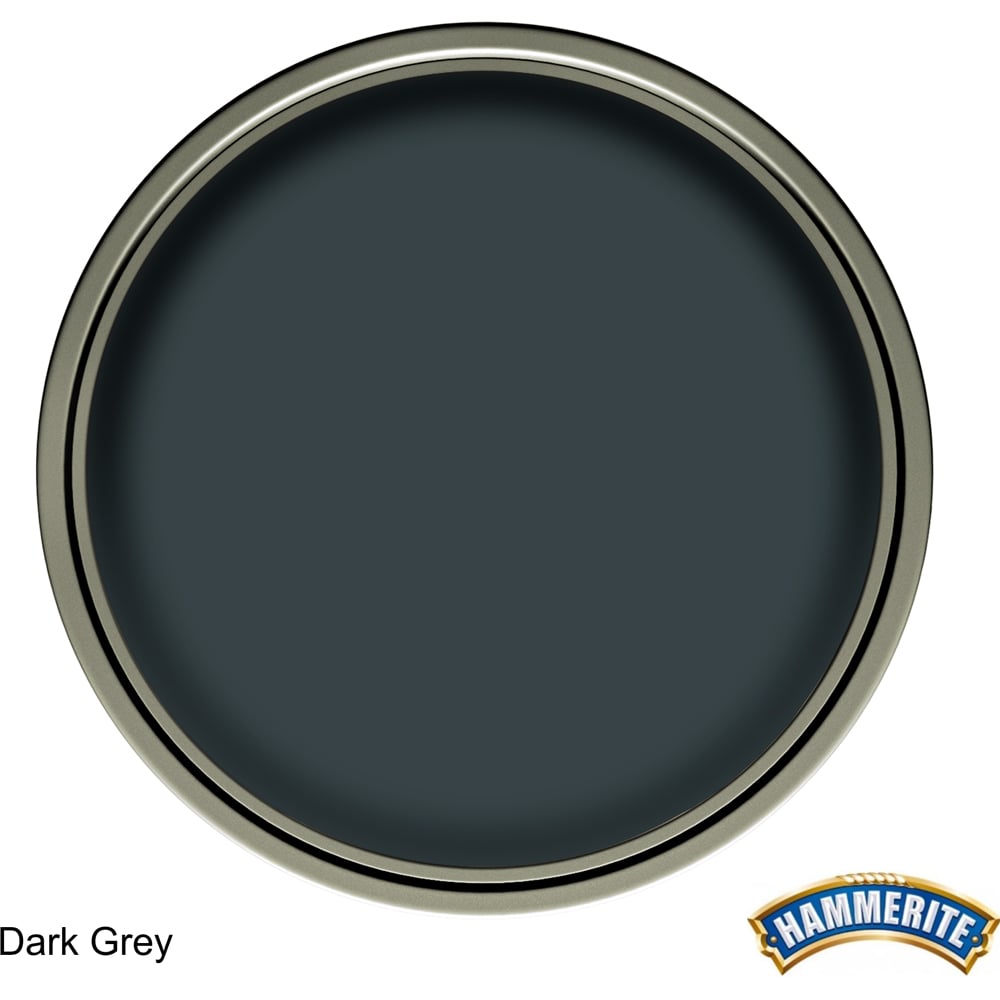 Hammerite Ultima Smooth Dark Grey Metal Paint 750ml Image 3