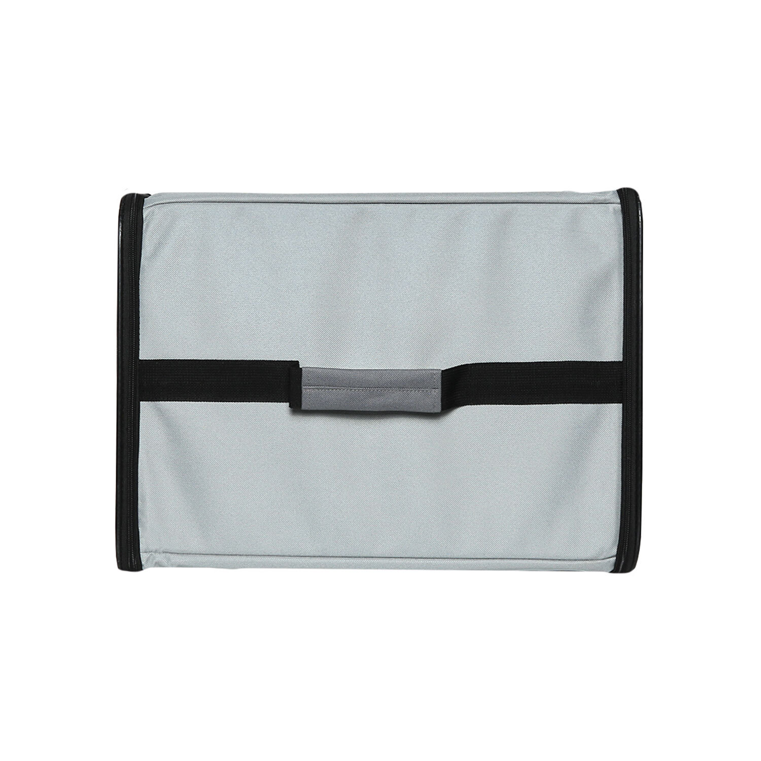 Soft Portable Pet Kennel Grey L Image 3