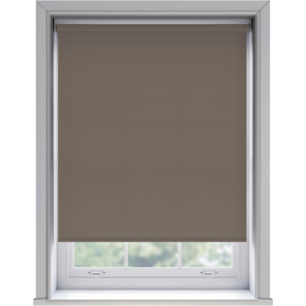 New Edge Blinds Thermal Blackout Roller Blind Chocolate 180cm Image 2