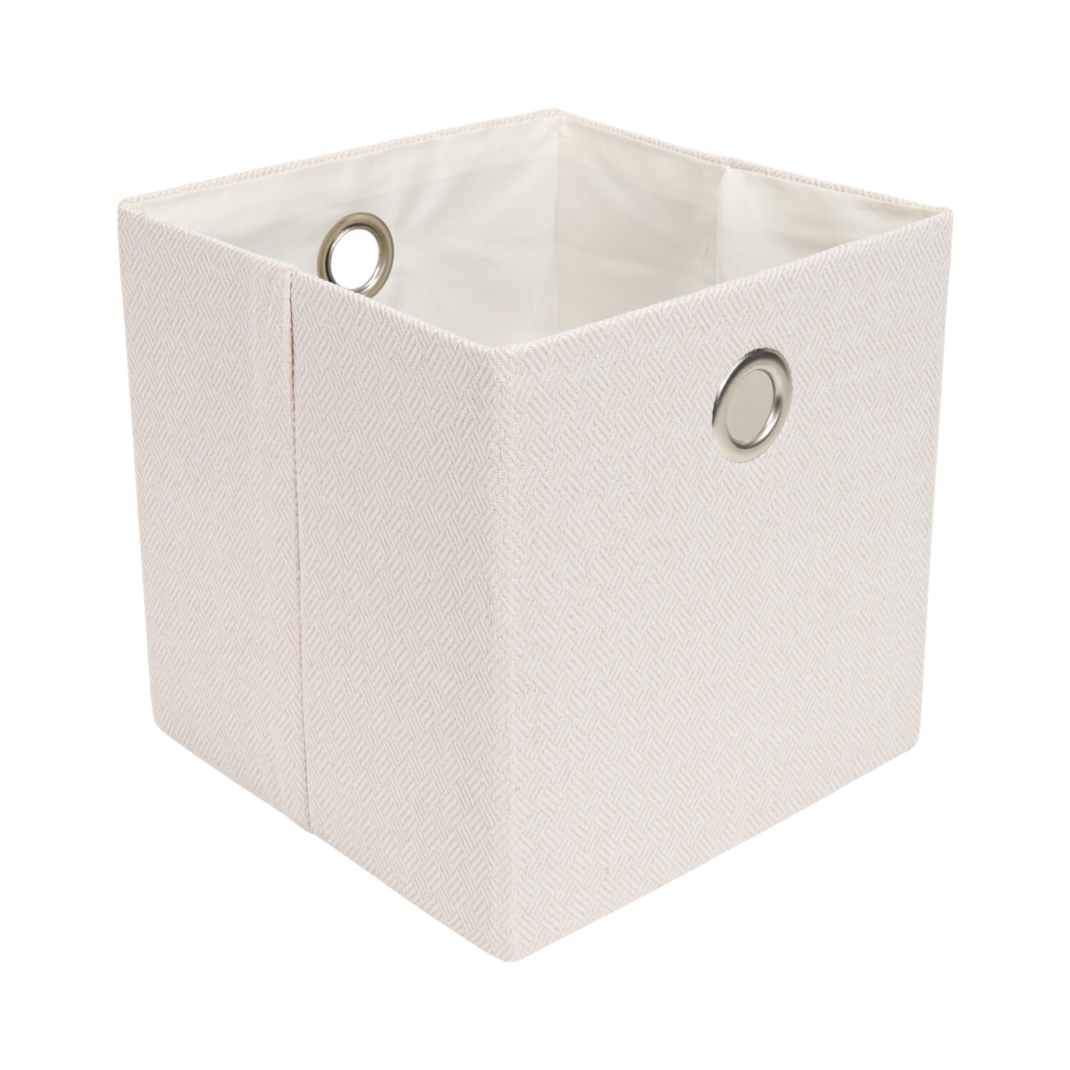 Horizontal Storage Cube Cream Image 2