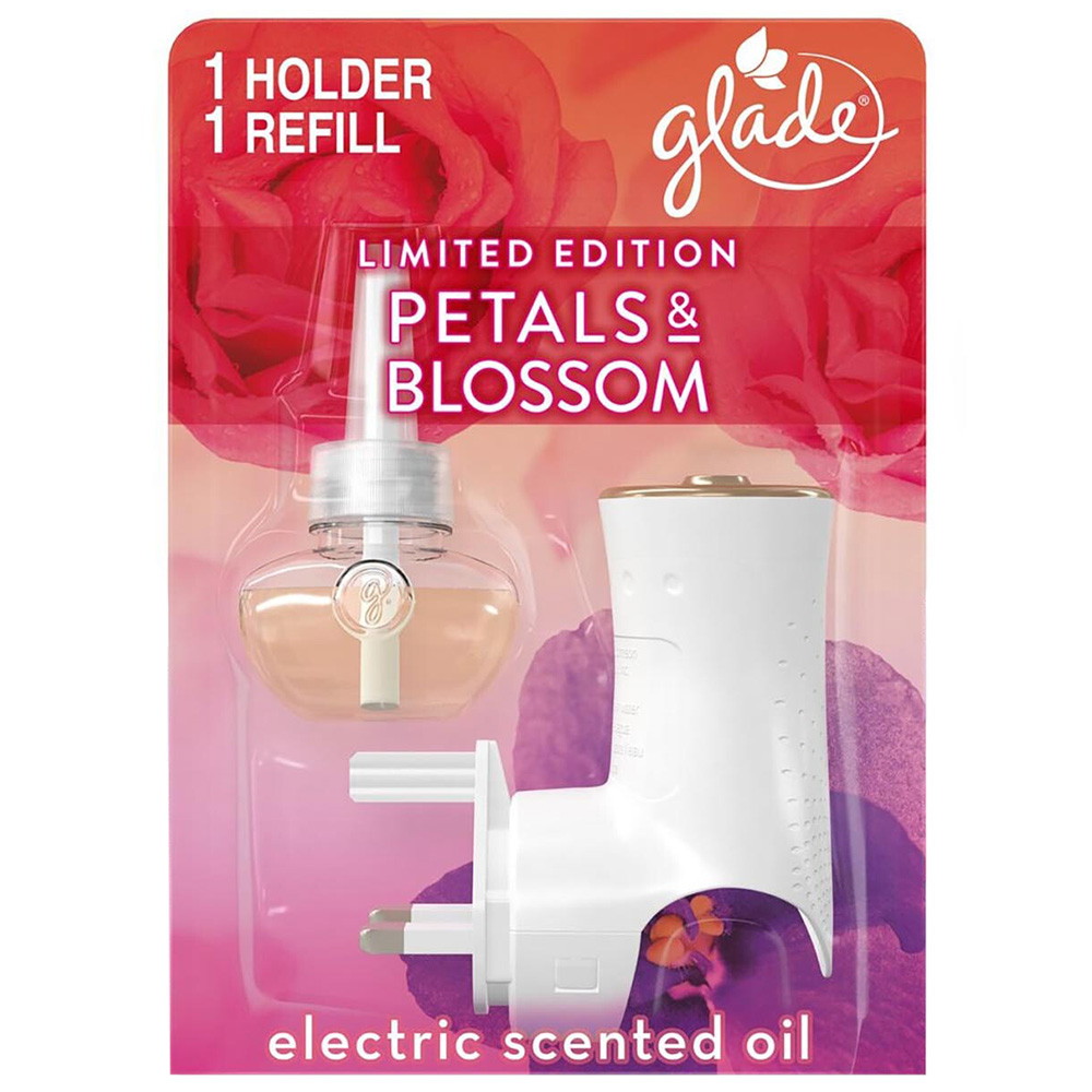 Glade Petals and Blooms Electric Holder and Refill Diffuser 20ml Image 1