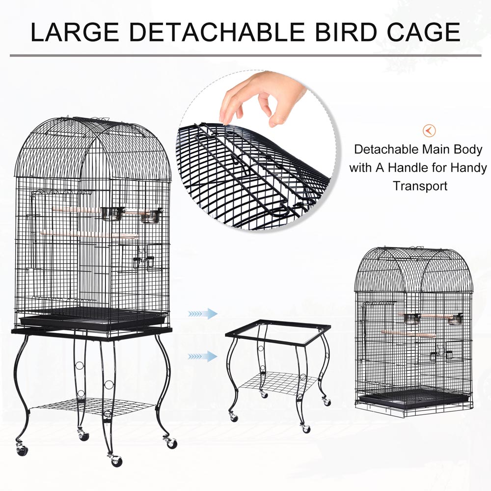 PawHut Large Metal Bird Cage Image 7