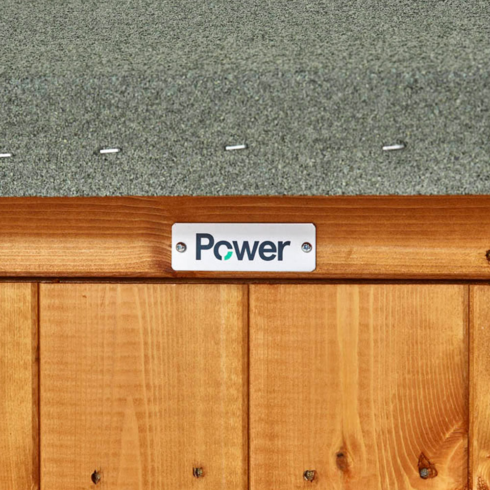 Power 6 x 8ft Apex Potting Shed Image 3