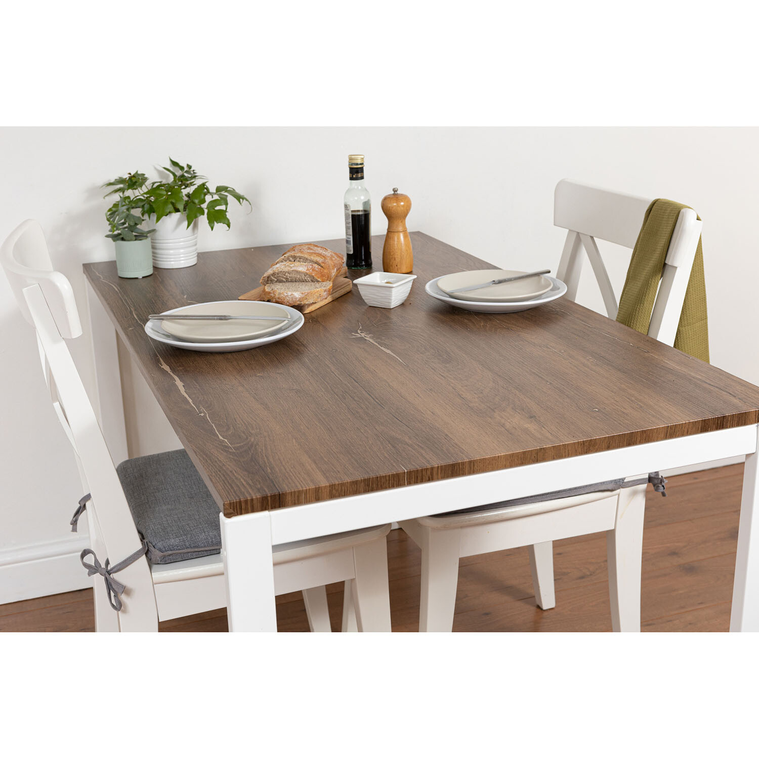 d-c-fix Flagstaff Oak Effect Self Adhesive Vinyl Film - Brown Image 3