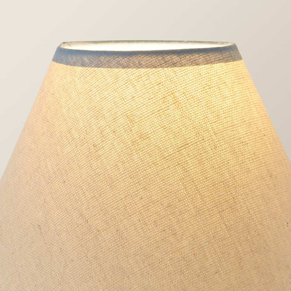 ValueLights Florie Mini Scallop Blue Trim Shade Image 6