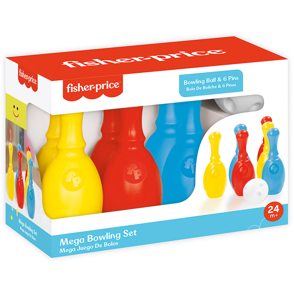 Dolu Fisher Price Kids Mega Bowling Toy Set Image 2