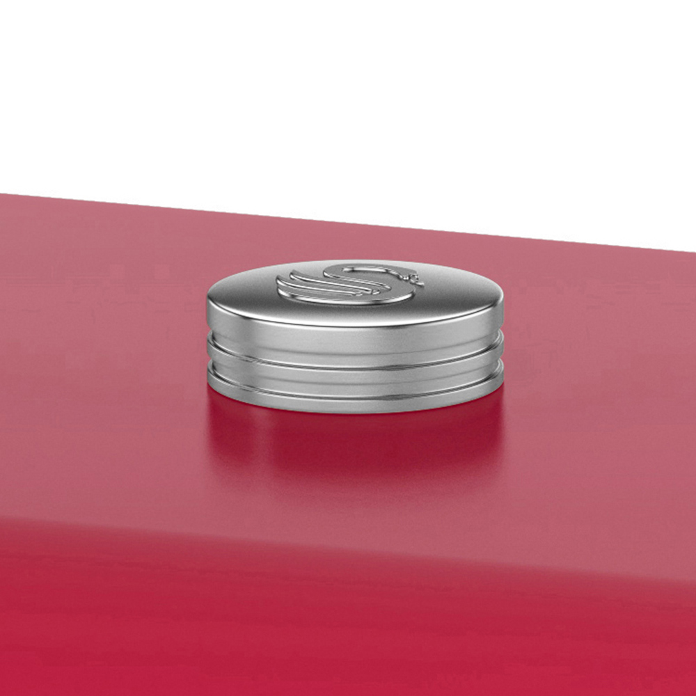 Swan Retro Red Bread Bin Wilko