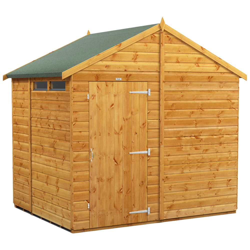 Power Sheds 6 x 8ft Apex Security Shed Image 1
