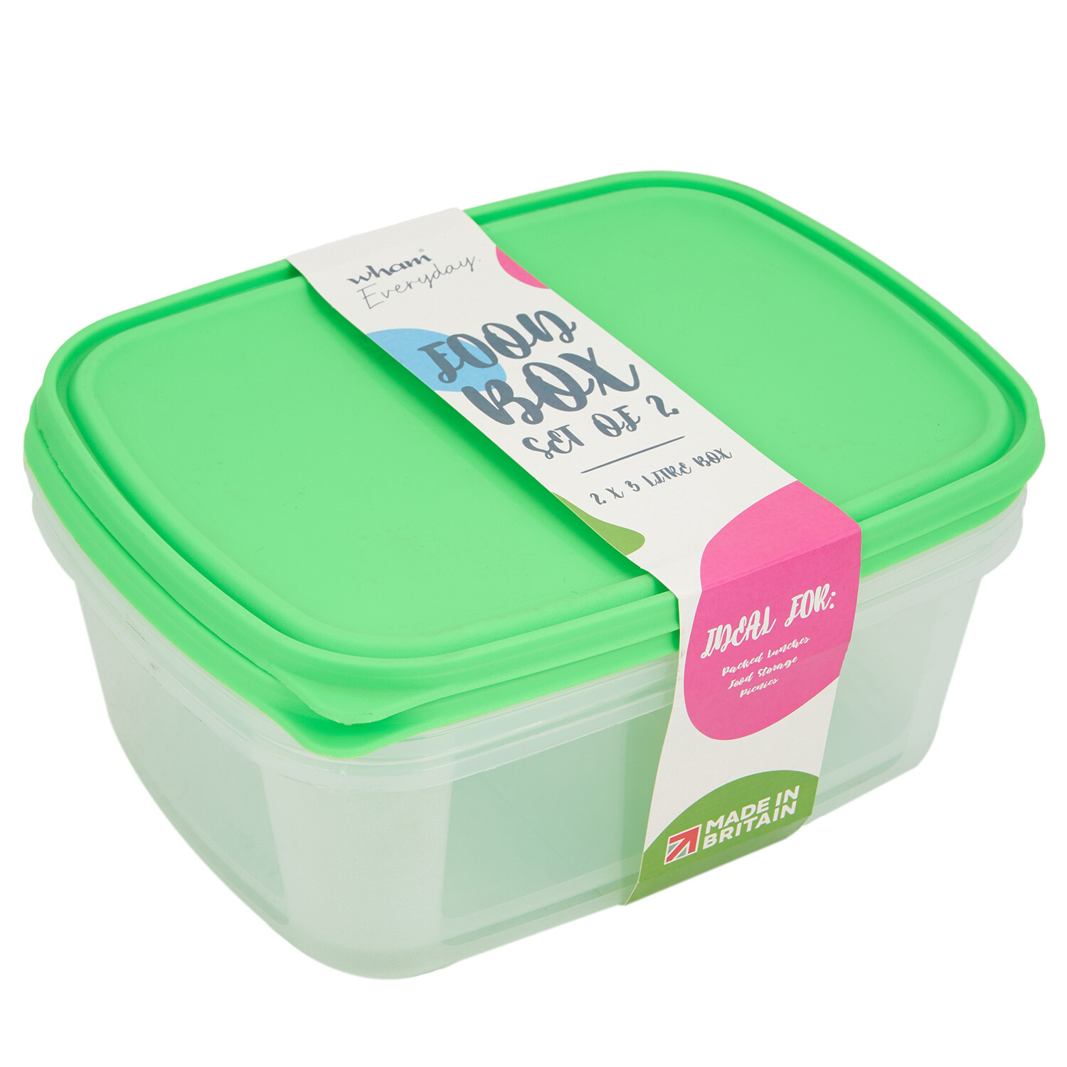Food Boxes - Neon Green / 3l Image 1
