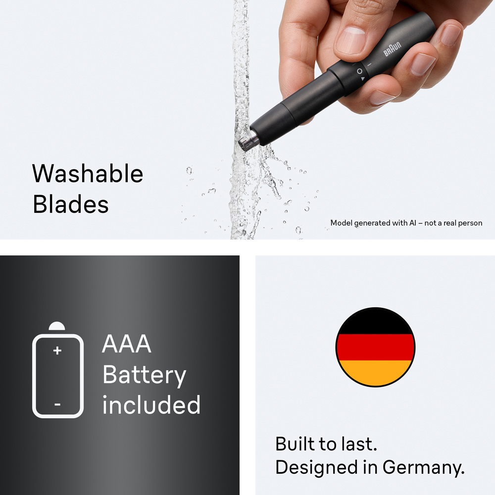 Braun 2-in-1 Ear and Nose Pocket Precision Trimmer Image 4