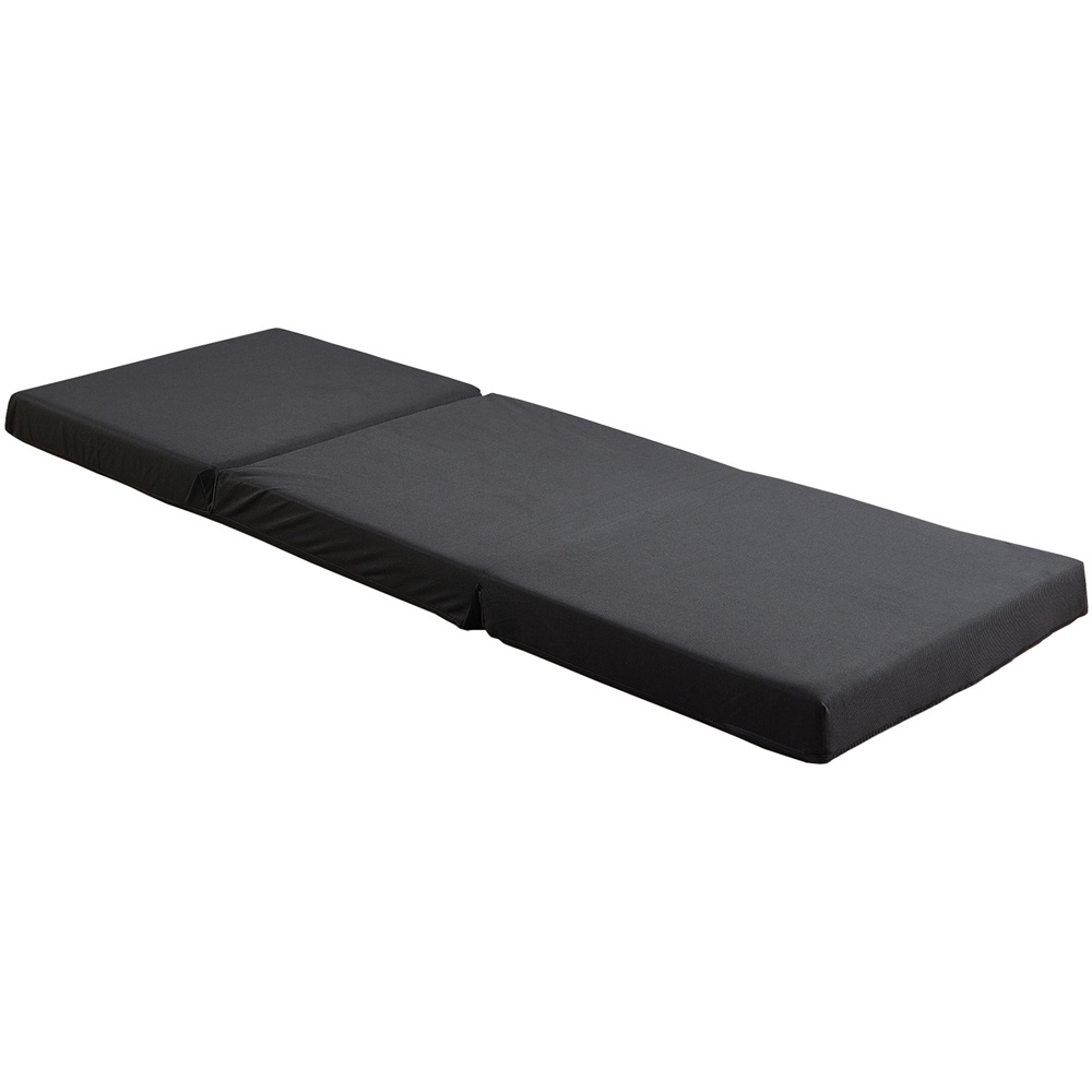 Visco Therapy Single Black Folding Futon Z Bed Mattress Image 3
