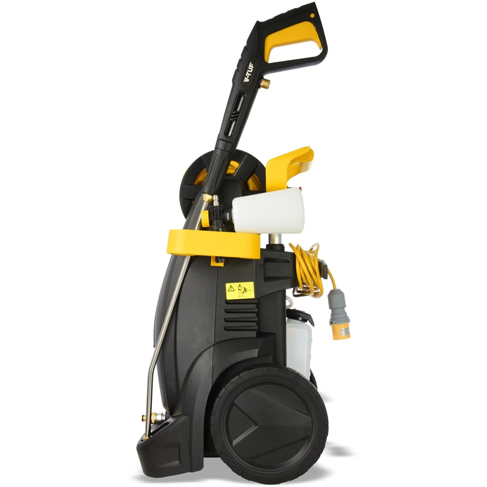 V-TUF V7 110v Tough DIY Site Electric Pressure Washer 150Bar with Accessories and Hose Reel Image 4