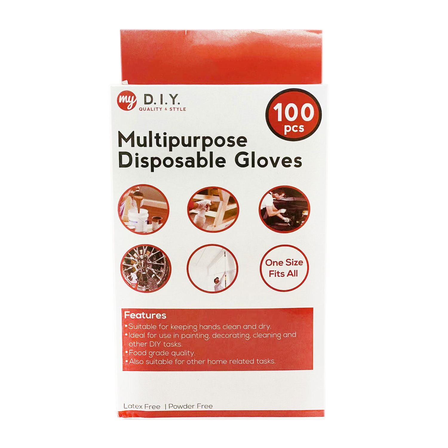 My DIY Disposable PE Gloves 100 Pack Image