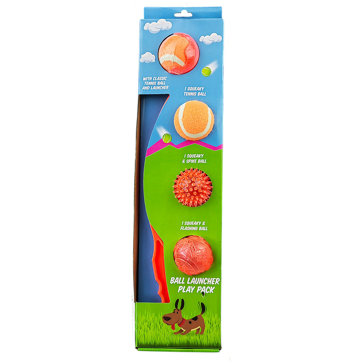 Ball Launcher Dog Toy Play Pack Image 2