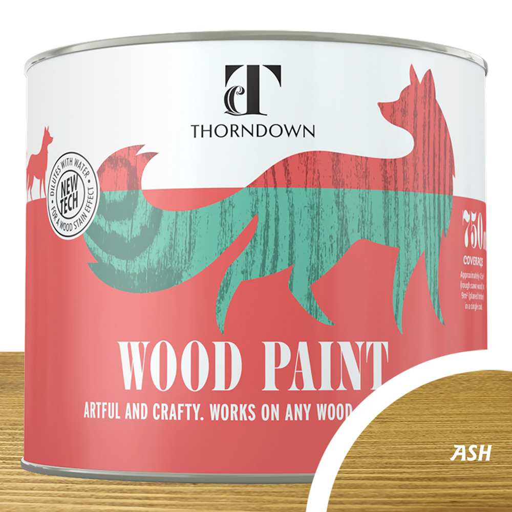 Thorndown Ash Satin Wood Paint 750ml Image 3