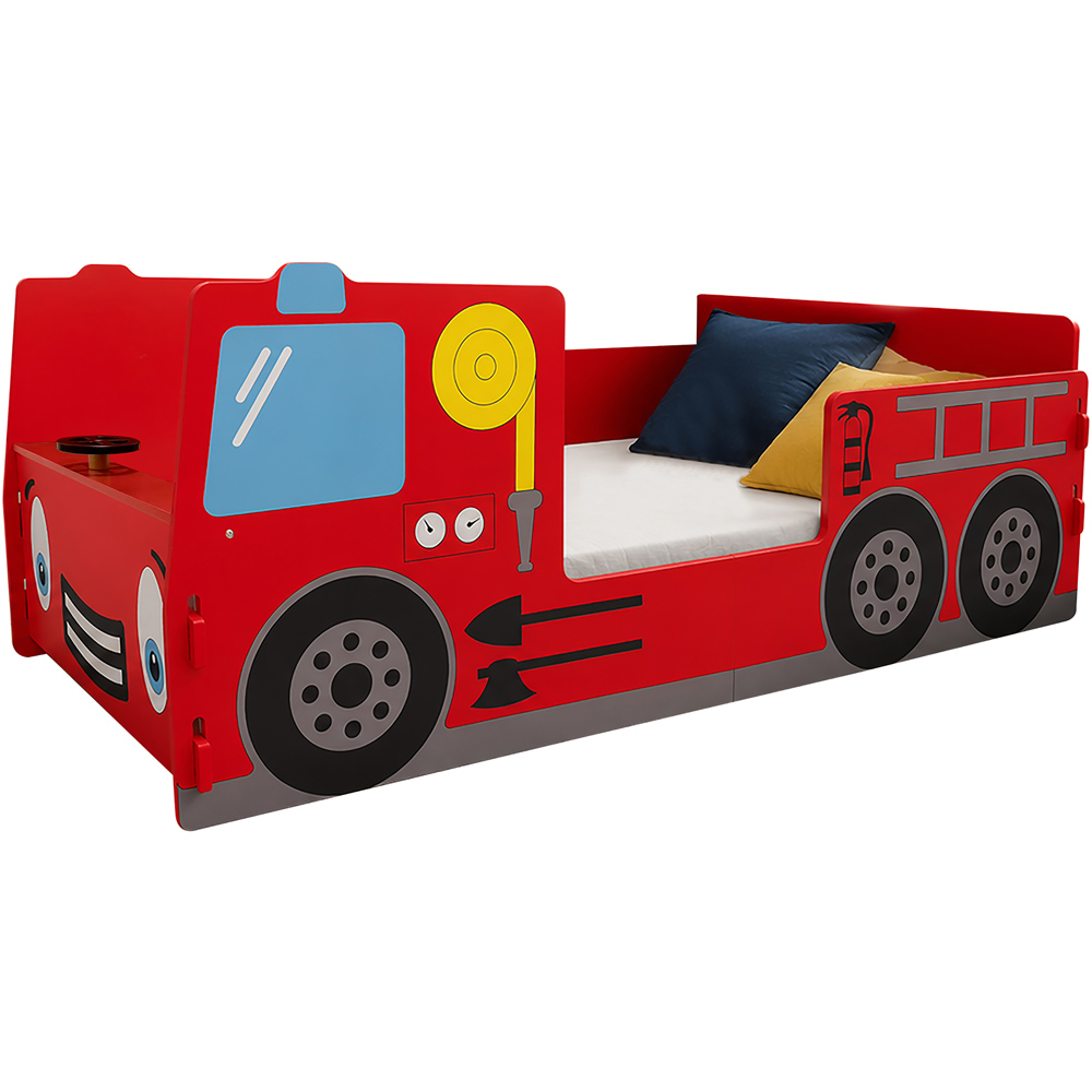 Kidsaw Fire Engine Junior Toddler Bed Image 2
