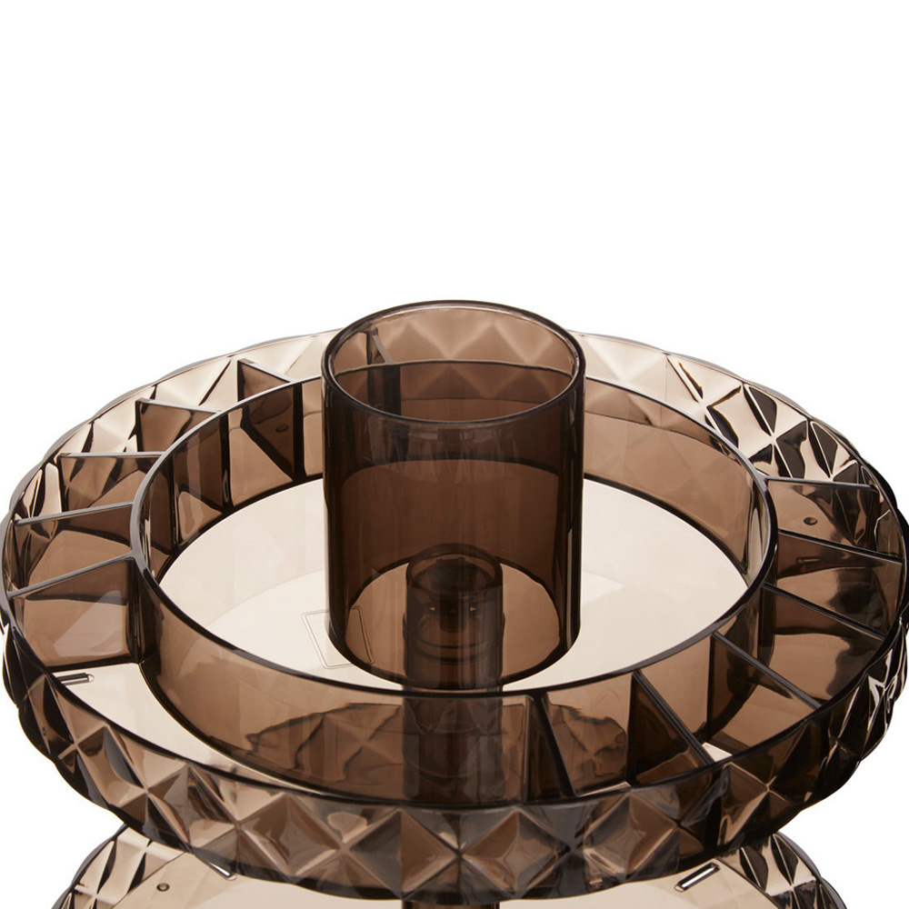 Premier Housewares Black 3 Tier Cosmetic Organiser Image 5