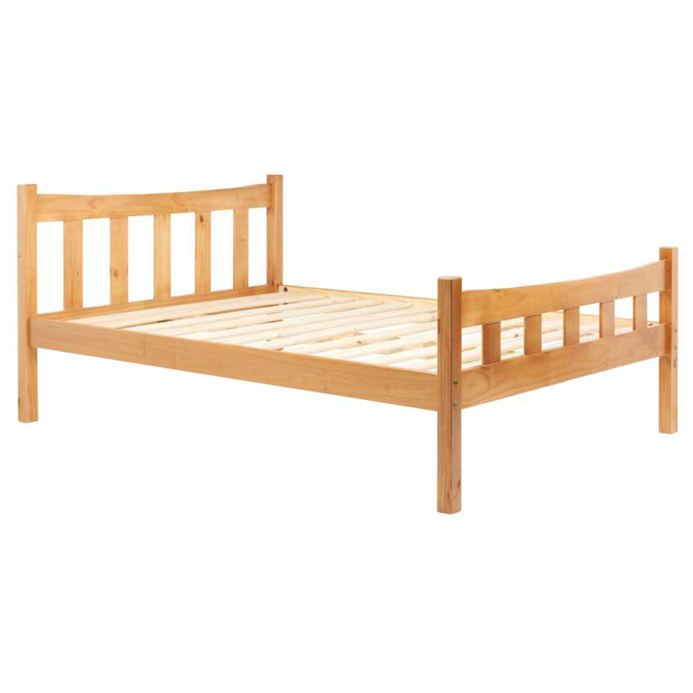Miami Single Brown Bed Frame Image 2