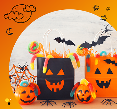 Halloween Boo Baskets