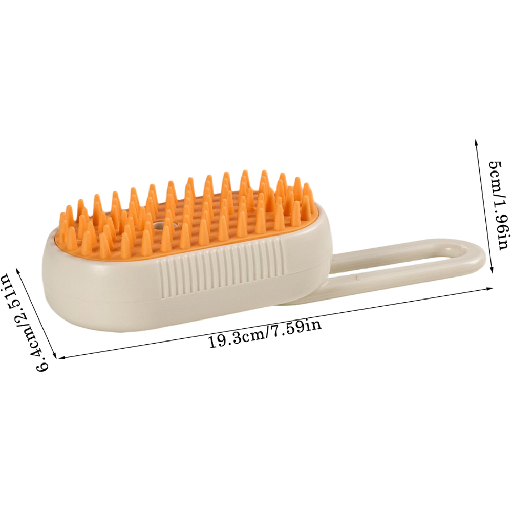 H&O Direct Pet Steam Brush with Cleaning Spray Image 6