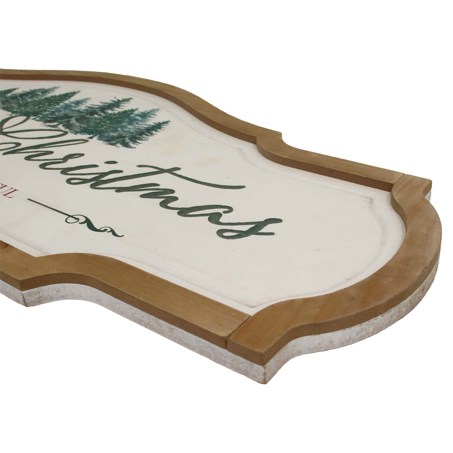 Merry Christmas Forest Framed Plaque - Multicolour Image 3