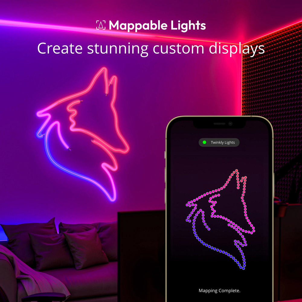 Twinkly Flex 300 Multicolour LED Smart Light Strip 3m Image 4