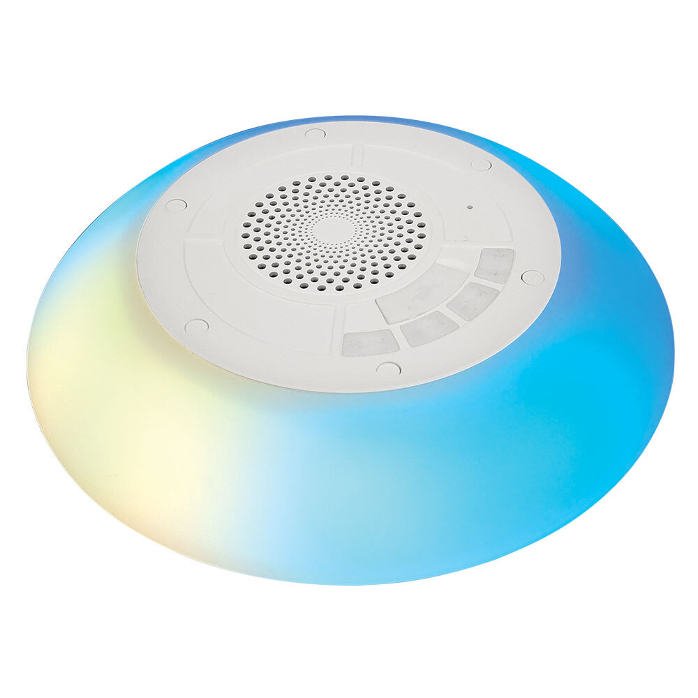 White Floating LED Water Speaker Image 7