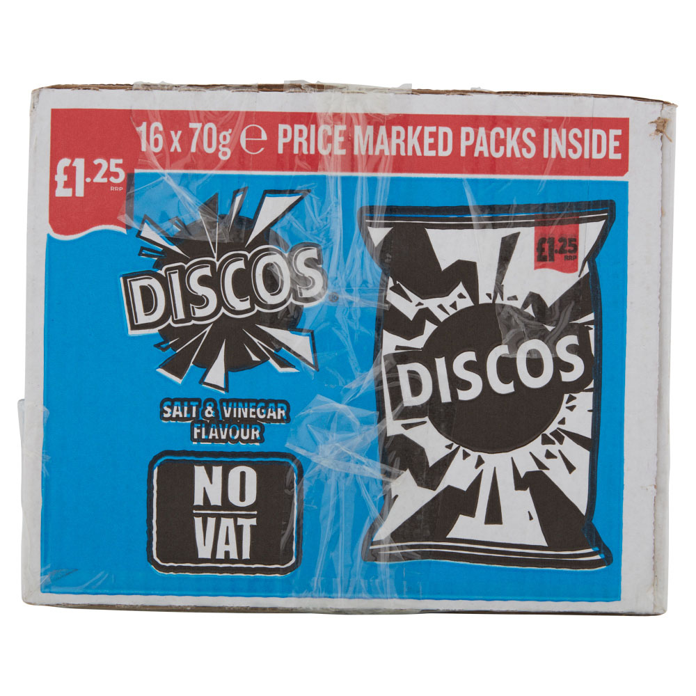 Discos Salt and Vinegar 70g Image 7