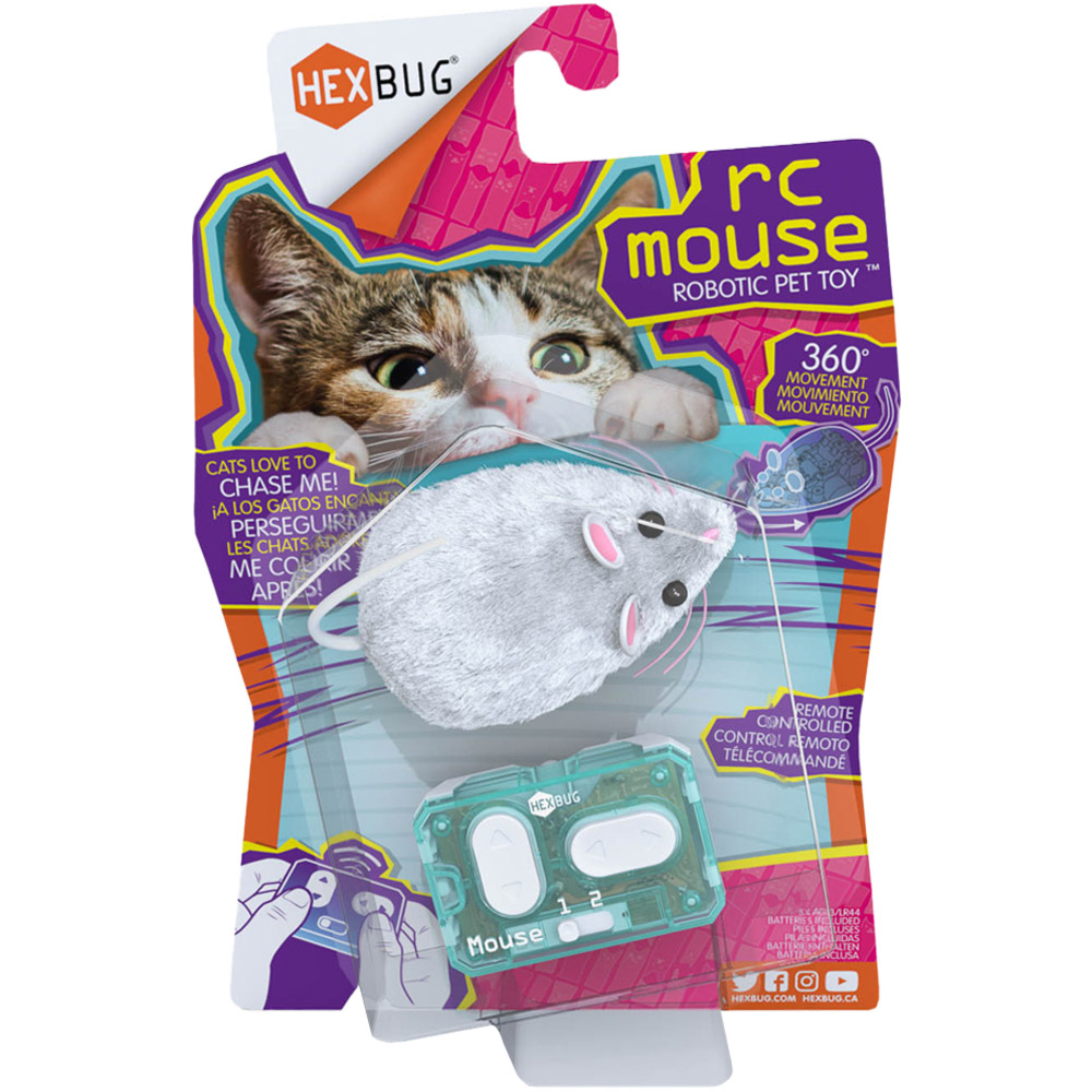 HEXBUG RC Mouse Robotic Multicoloured Cat Toy Image 1