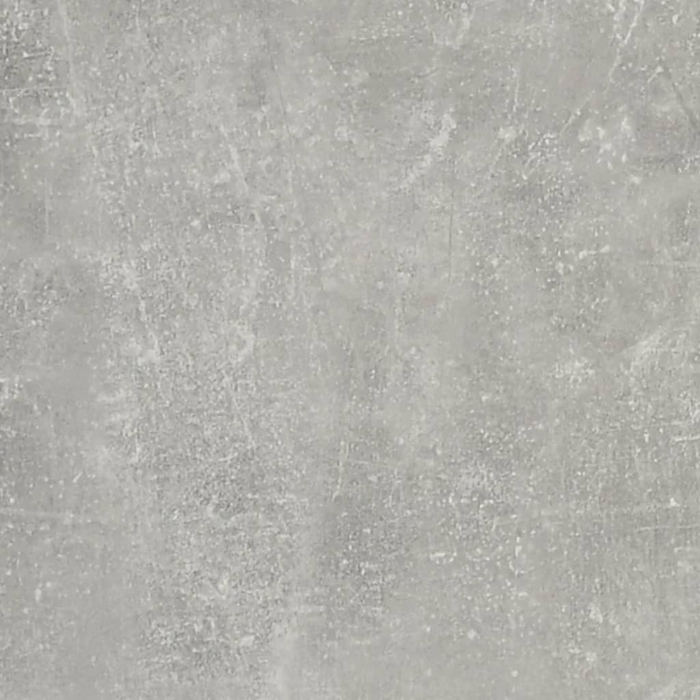 vidaXL Single Door Concrete Grey Wall Mounted TV Cabinet Image 8
