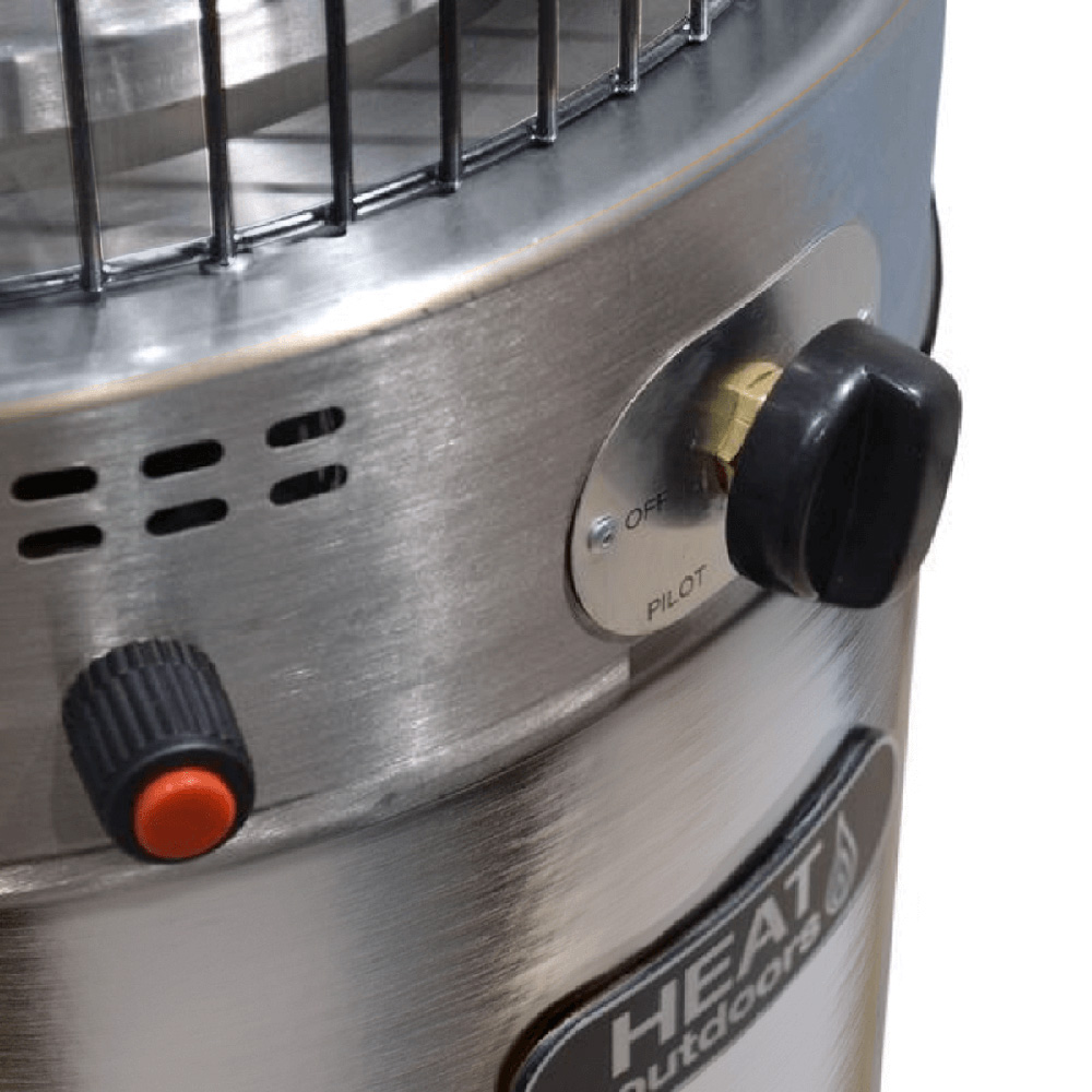 Shadow Santini ECO Stainless Steel Flame Gas Patio Heater 13500W Image 2