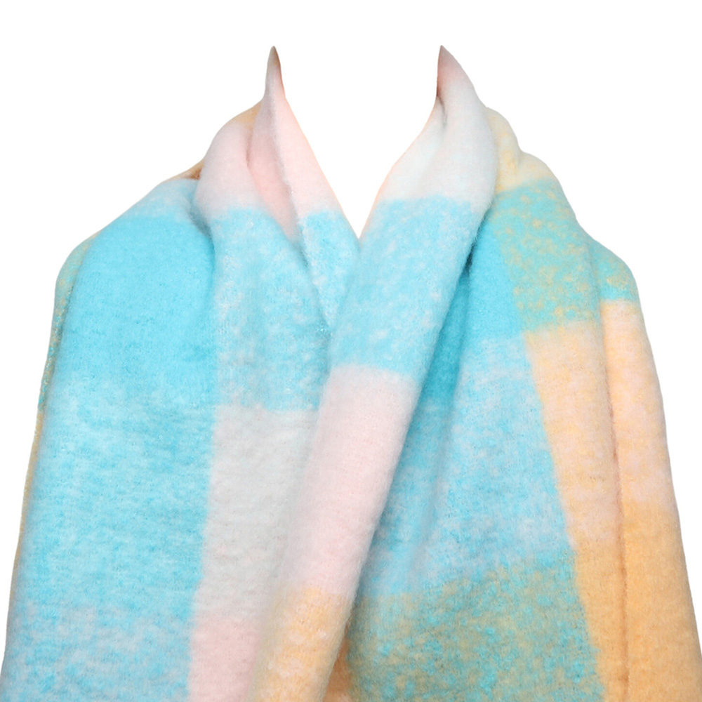 Bright Coloured Women Scarf - Multicolour Image 3