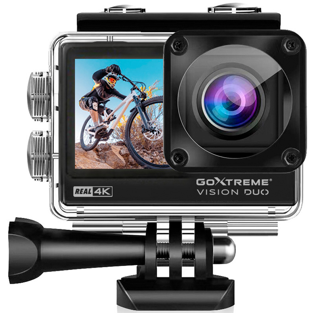Easypix GoXtreme Vision Duo Action 4K HD Camera Image 2