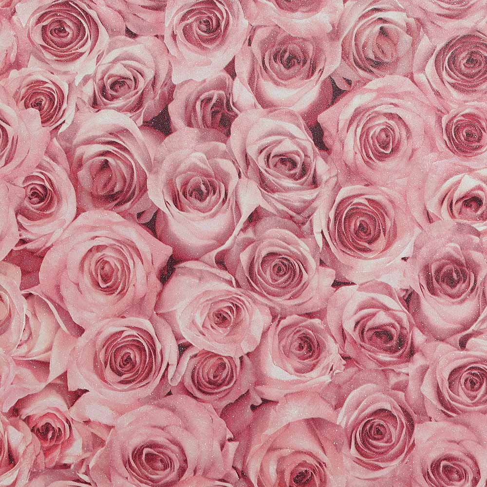 Arthouse Rose Wall Raspberry Wallpaper Image 1